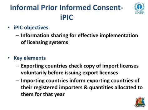 New and improved iPIC (Informal Prior Informed Consent) .